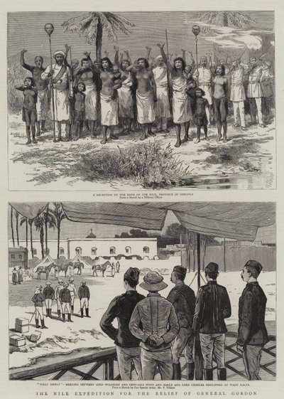 بعثة النيل لإغاثة الجنرال غوردون بواسطة فريدريك فيليرز